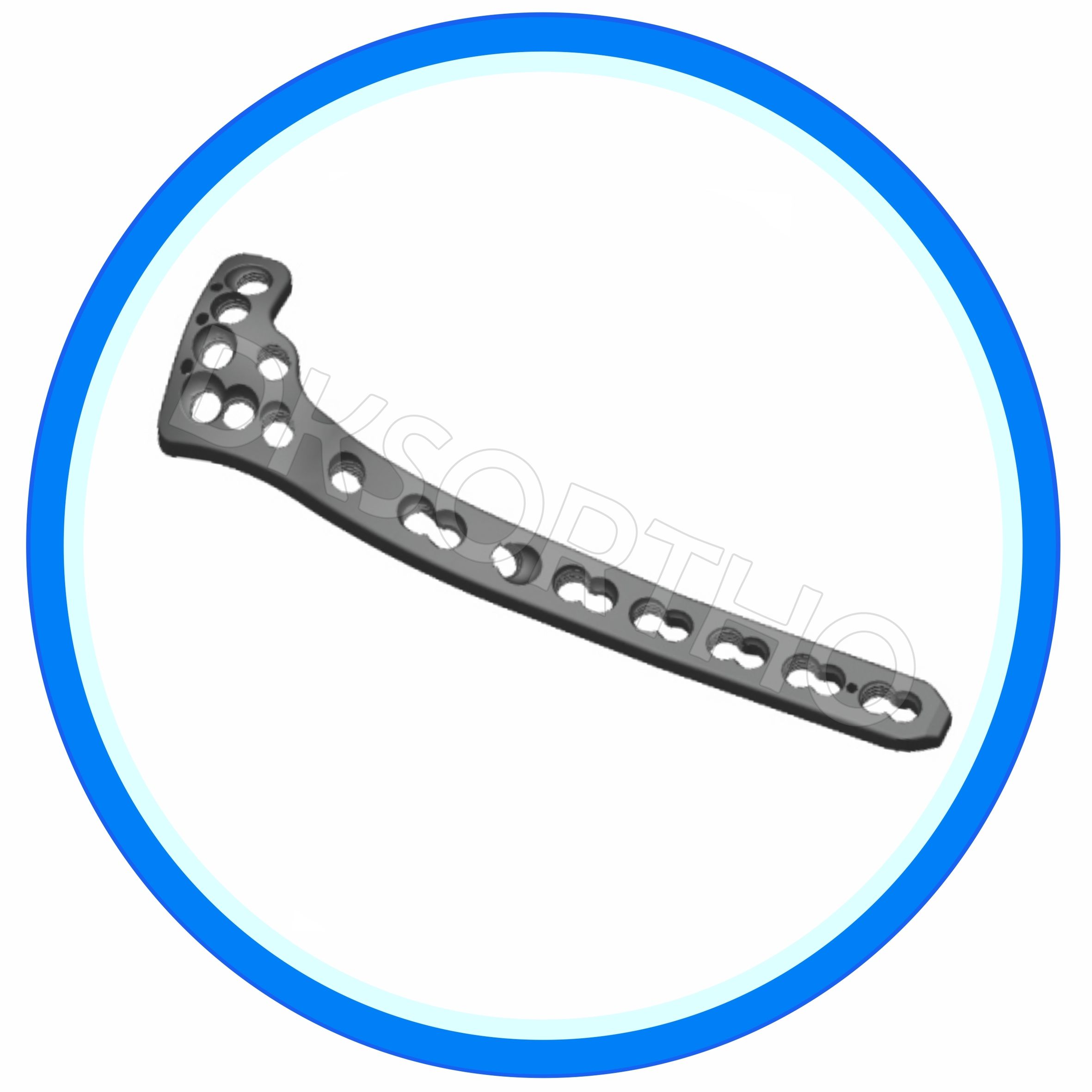 Low profile Proximal Lateral Tibia Locked Plate (Left & Right)